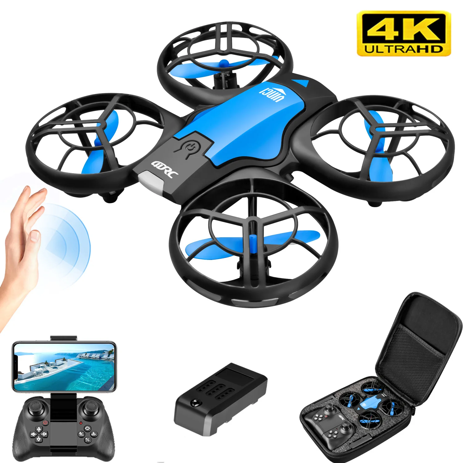 Nouveau mini drone V8 4K profe - Drone Camera 4K avis et prix