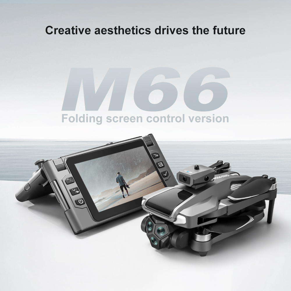 Drone RC pliable M66 avec écra - Drone Camera 4K avis et prix